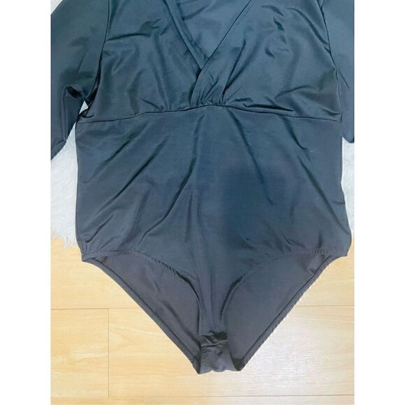H&M black long sleeve body suit XL - Picture 9 of 12